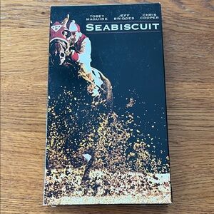 Universal Seabiscuit VHS - Black and Brown